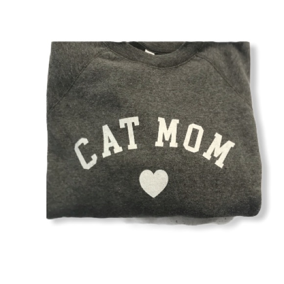 Cat Mom Sweatshirt ** Sold Out** - Picture 2 of 4